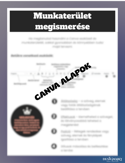 KURZUS - Canva PROFI GRAFIKÁK