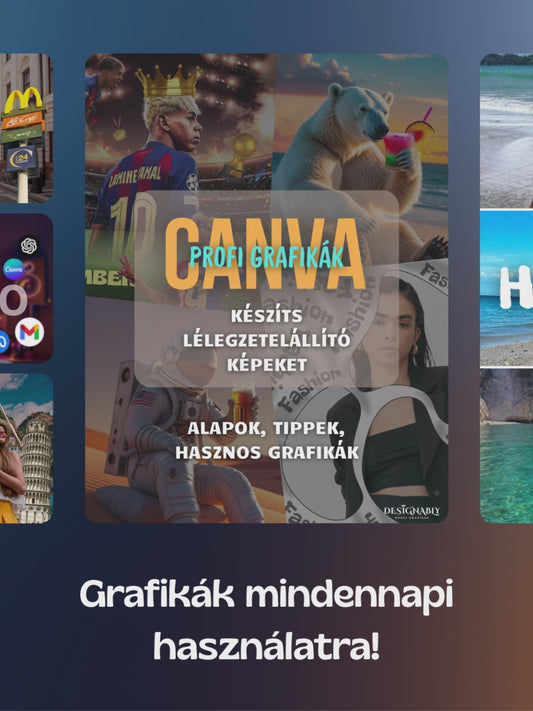 KURZUS - Canva PROFI GRAFIKÁK